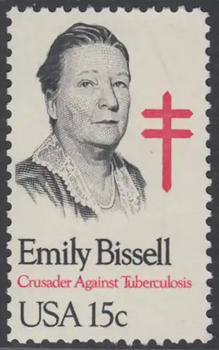 USA Michel 1429 / Scott 1823 postfrisch EINZELMARKE (a1) - Emily Bissell (1861-1948), Kämpferin gegen die Tuberkulose