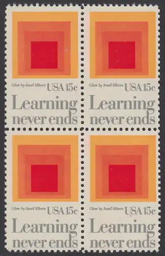 USA Michel 1440 / Scott 1833 postfrisch BLOCK - Erziehung