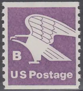 USA Michel 1457C / Scott 1820 postfrisch EINZELMARKE - Adler, Emblem der US-Post