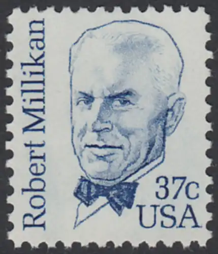 USA Michel 1526 / Scott 1866 postfrisch EINZELMARKE - Amerikanische Persönlichkeiten: Robert A. Millikan (1868-1953), Physiker, Nobelpreis 1923