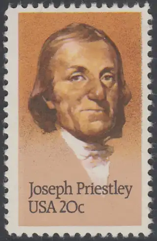 USA Michel 1626 / Scott 2038 postfrisch EINZELMARKE - 250. Geburtstag von Josef Priestley, Chemiker
