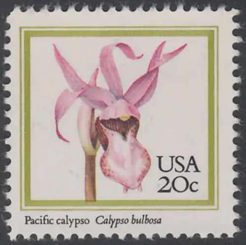 USA Michel 1686 / Scott 2079 postfrisch EINZELMARKE - Orchideen