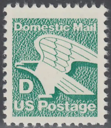 USA Michel 1722A / Scott 2111 postfrisch EINZELMARKE - Adler: Emblem der US-Post