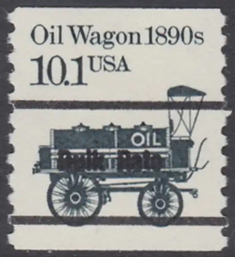 USA Michel 1747 / Scott 2130 postfrisch EINZELMARKE precancelled (a2) - Fahrzeuge: Ölwagen