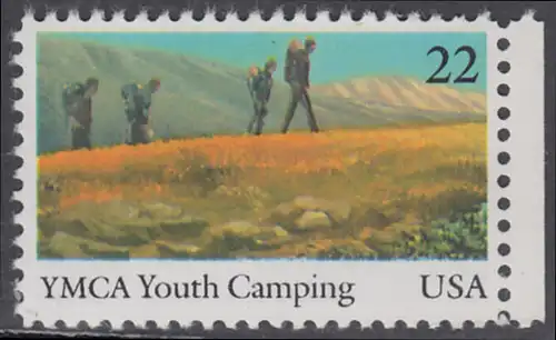 USA Michel 1772 / Scott 2160 postfrisch EINZELMARKE RAND rechts - Internationales Jahr der Jugend: Jugendorganisationen