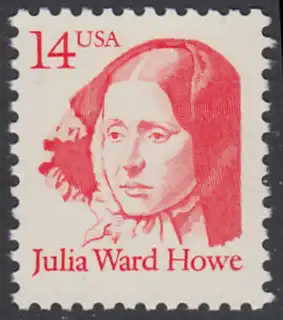 USA Michel 1866 / Scott 2176 postfrisch EINZELMARKE - Amerikanische Persönlichkeiten: Julia Ward Howe (1819-1910), Sozialreformerin