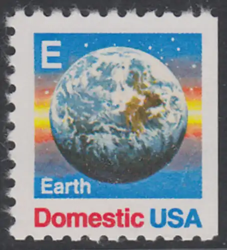 USA Michel 1973D / Scott 2282 postfrisch EINZELMARKE (rechts ungezähnt) - Erde