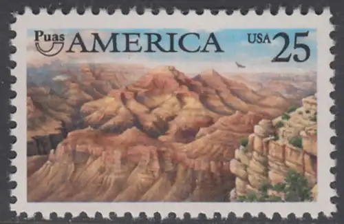 USA Michel 2111 / Scott 2512 postfrisch EINZELMARKE - Amerika: Die Natur zur Zeit der Entdeckung; Grand Canyon