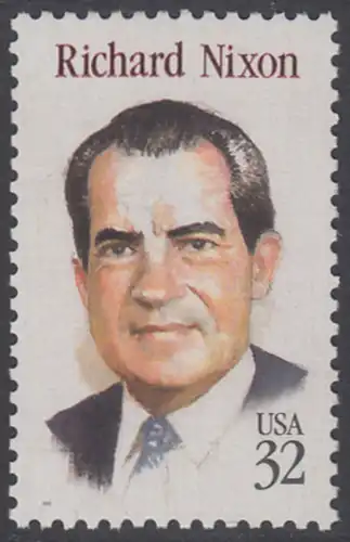 USA Michel 2557 / Scott 2955 postfrisch EINZELMARKE - Richard Nixon (1913-1994), 37. Präsident, reg. 1969-1974
