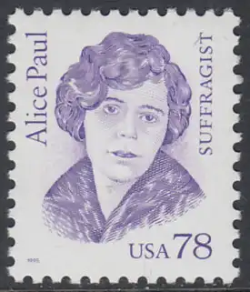 USA Michel 2613 / Scott 2943 postfrisch EINZELMARKE - Amerikanische Persönlichkeiten: Alice Paul (1885-1977), Frauenrechtlerin