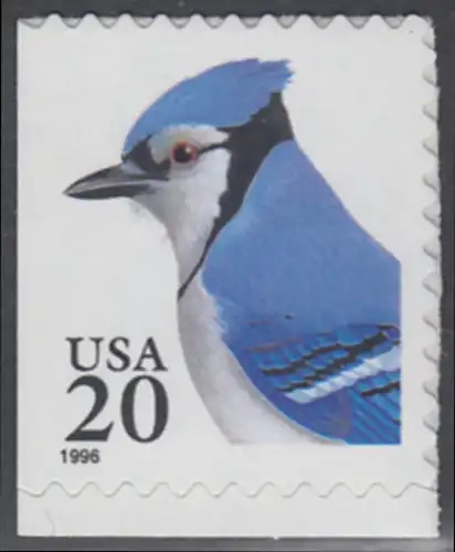 USA Michel 2753 / Scott 3048 postfrisch EINZELMARKE - Tiere: Blauhäher