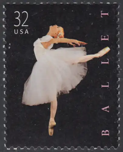 USA Michel 3042 / Scott 3237 postfrisch EINZELMARKE - Amerikanisches Ballett; Klassische Ballettänzerin
