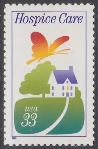 USA Michel 3074 / Scott 3276 postfrisch EINZELMARKE - Hospiz-Bewegung