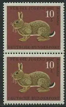 BUND 1967 Michel-Nummer 0529 postfrisch vert.PAAR