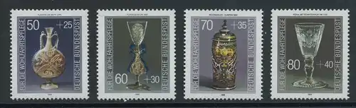 BUND 1986 Michel-Nummer 1295-1298 postfrisch SATZ(4) EINZELMARKEN