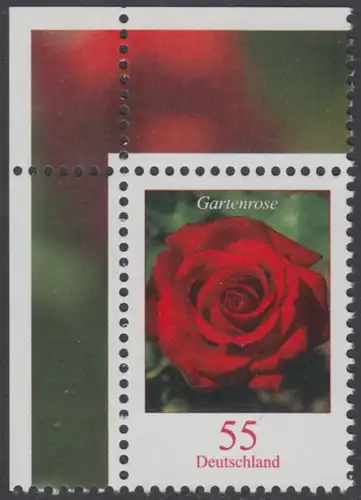 BUND 2008 Michel-Nummer 2669 postfrisch EINZELMARKE ECKRAND oben links