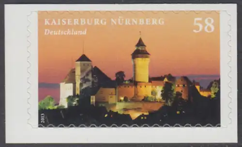 BUND 2013 Michel-Nummer 2978 postfrisch EINZELMARKE (a) -aus MH/selbstklebend-