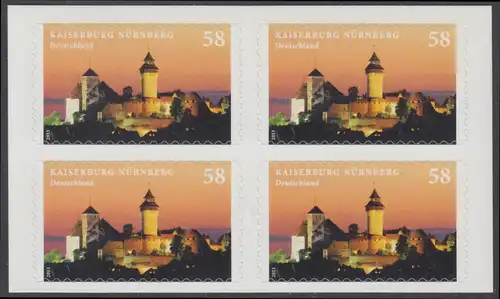 BUND 2013 Michel-Nummer 2978 postfrisch BLOCK (a) -aus MH/selbstklebend-