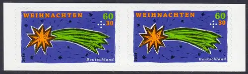 BUND 2014 Michel-Nummer 3112 postfrisch horiz.PAAR (b) -aus MH/selbstklebend- 