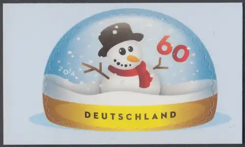 BUND 2014 Michel-Nummer 3113 postfrisch EINZELMARKE -aus MH/selbstklebend- 