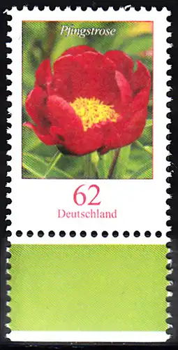 BUND 2014 Michel-Nummer 3114 postfrisch EINZELMARKE RAND unten (b)