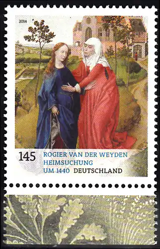 BUND 2014 Michel-Nummer 3119 postfrisch EINZELMARKE RAND unten (c)