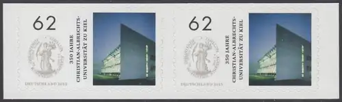 BUND 2015 Michel-Nummer 3155 postfrisch  horiz.PAAR (a) -aus MH/selbstklebend- 