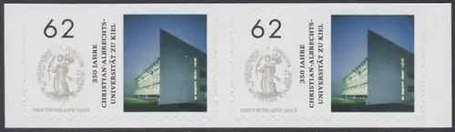 BUND 2015 Michel-Nummer 3155 postfrisch  horiz.PAAR (b) -aus MH/selbstklebend- 