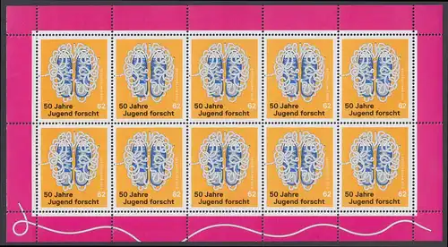 BUND 2015 Michel-Nummer 3160 postfrisch BOGEN(10)