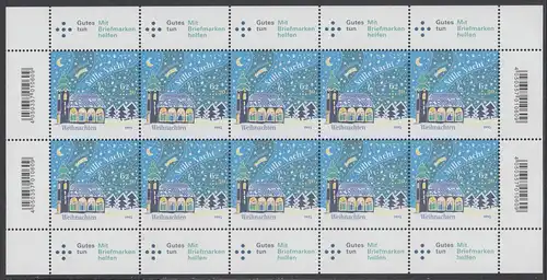 BUND 2015 Michel-Nummer 3183 postfrisch BOGEN(10)