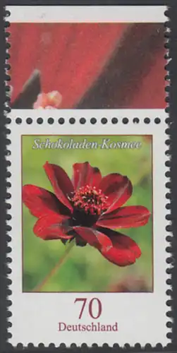 BUND 2015 Michel-Nummer 3189 postfrisch EINZELMARKE RAND oben (c)