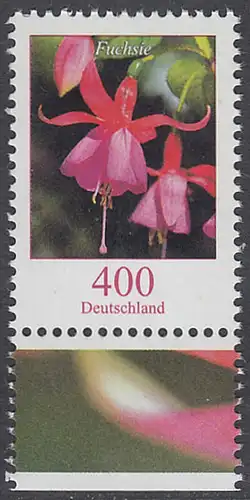 BUND 2015 Michel-Nummer 3190 postfrisch EINZELMARKE RAND unten (a)