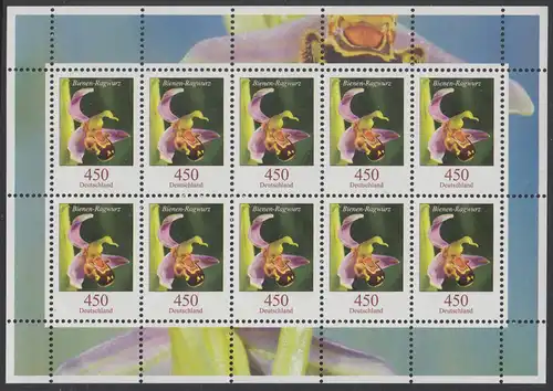 BUND 2015 Michel-Nummer 3191 postfrisch BOGEN(10)