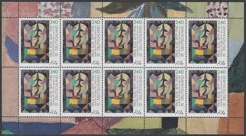 BUND 2015 Michel-Nummer 3195 postfrisch BOGEN(10)