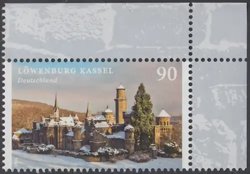 BUND 2016 Michel-Nummer 3200 postfrisch EINZELMARKE ECKRAND oben rechts