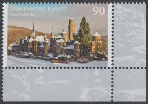 BUND 2016 Michel-Nummer 3200 postfrisch EINZELMARKE ECKRAND unten rechts