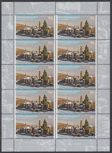 BUND 2016 Michel-Nummer 3200 postfrisch BOGEN(10)