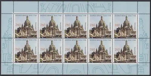 BUND 2016 Michel-Nummer 3219 postfrisch BOGEN(10)