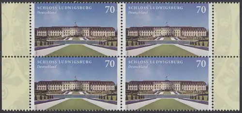 BUND 2017 Michel-Nummer 3285 postfrisch BLOCK RÄNDER rechts/links