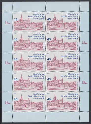 BUND 2017 Michel-Nummer 3290 postfrisch BOGEN(20)