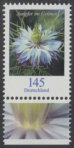 BUND 2018 Michel-Nummer 3351 postfrisch EINZELMARKE Rand unten (a)