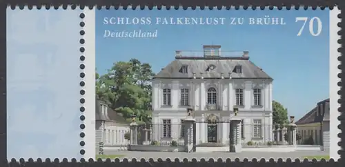 BUND 2018 Michel-Nummer 3354 postfrisch EINZELMARKE RAND links (b)