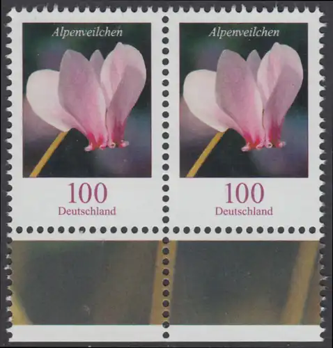 BUND 2018 Michel-Nummer 3365 postfrisch horiz.PAAR RÄNDER unten (b)