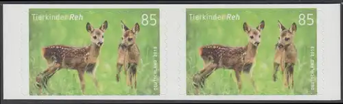 BUND 2018 Michel-Nummer 3377 postfrisch  horiz.PAAR -aus MH/selbstklebend- 