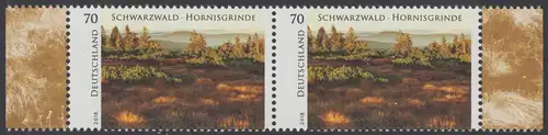 BUND 2018 Michel-Nummer 3428 postfrisch horiz.PAAR RÄNDER rechts/links (c)