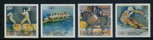 BUND 1992 Michel-Nummer 1592-1595 postfrisch SATZ(4) EINZELMARKEN