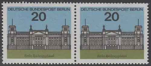 BERLIN 1964 Michel-Nummer 236 postfrisch horiz.PAAR - Hauptstädte der Länder der Bundesrepublik Deutschland: Berlin