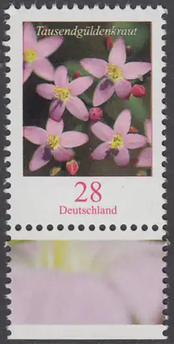 BUND 2014 Michel-Nummer 3088 postfrisch EINZELMARKE RAND unten (b)