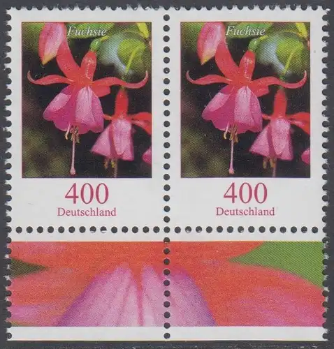 BUND 2015 Michel-Nummer 3190 postfrisch horiz.PAAR RÄNDER unten (b)