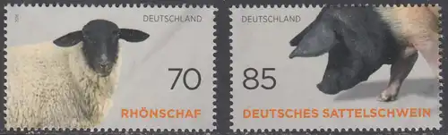 BUND 2016 Michel-Nummer 3261-3262 postfrisch SATZ(2) EINZELMARKEN aus  Kleinbogen Nr. 81